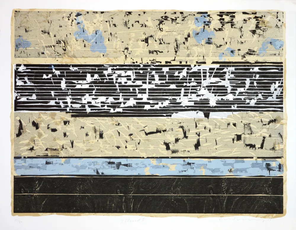 Litografia Denning - Island I