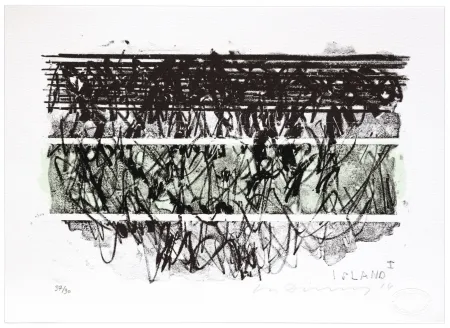 Litografia Denning - Islande I