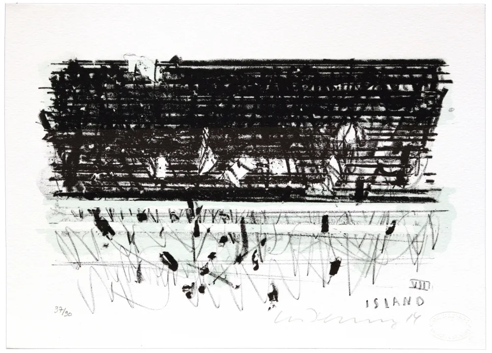 Litografia Denning - Islande VIII