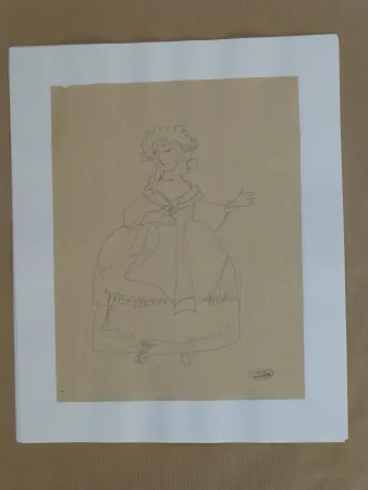 Non Tecnico Derain - Femme à la robe 