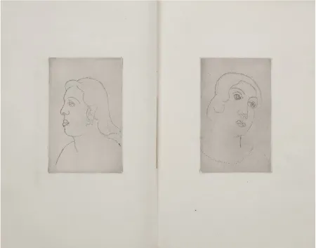 Libro Illustrato Derain - Georges Gabory : LA CASSETTE DE PLOMB. Deux gravures originales et inédites par André Derain (1920)