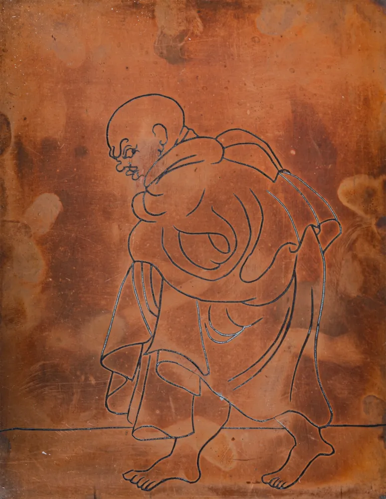 Incisione Derain - Le conspirateur 