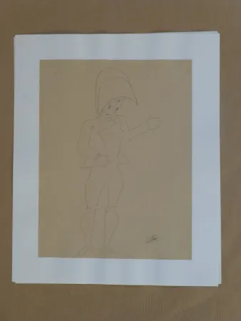 Non Tecnico Derain - Personnage au chapeau 