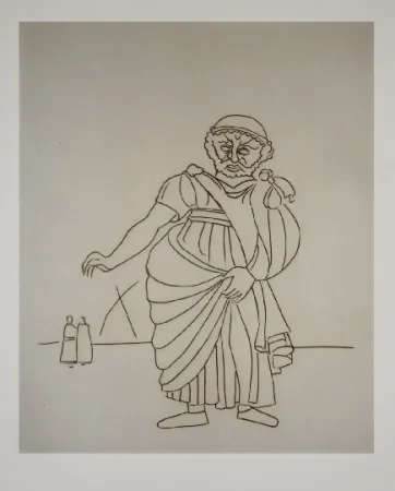 Incisione Derain - Satyricon 11