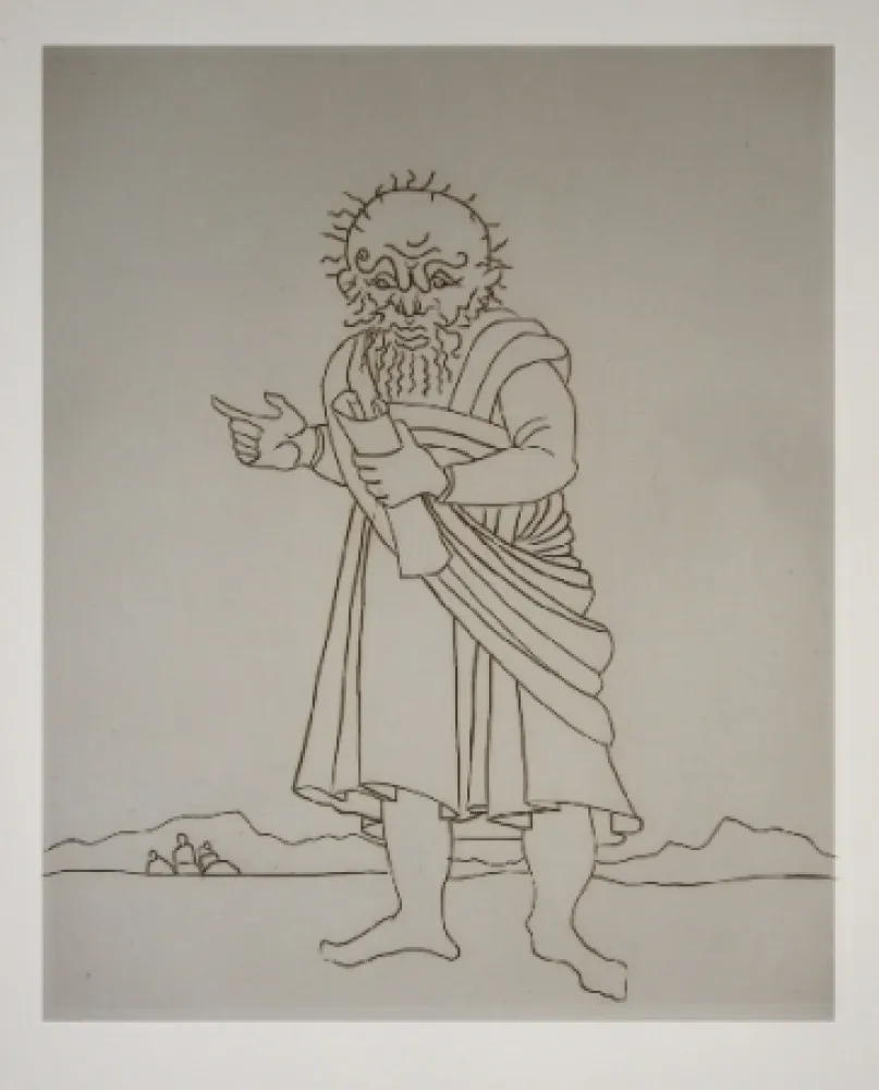 Incisione Derain - Satyricon 24