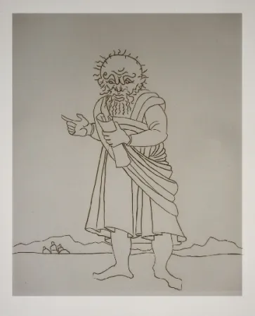 Incisione Derain - Satyricon 24