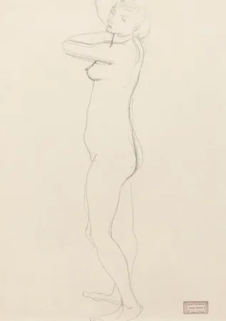 Non Tecnico Derain - Standing nude 