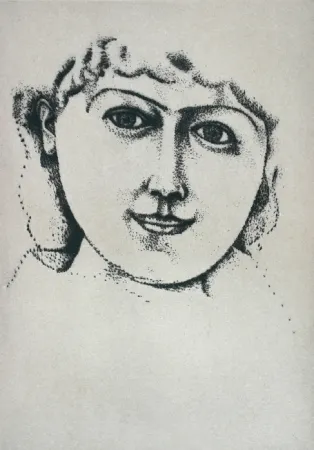 Punta Secca Derain - Tête de Femme