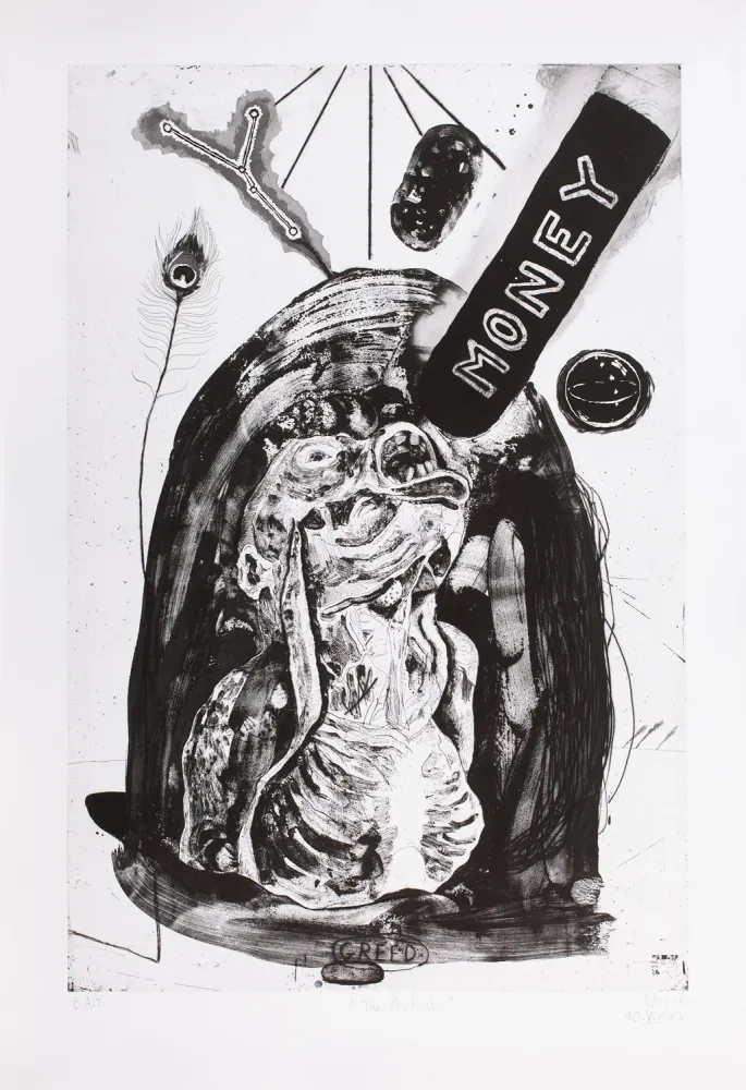 Incisione Deroubaix - The Artist