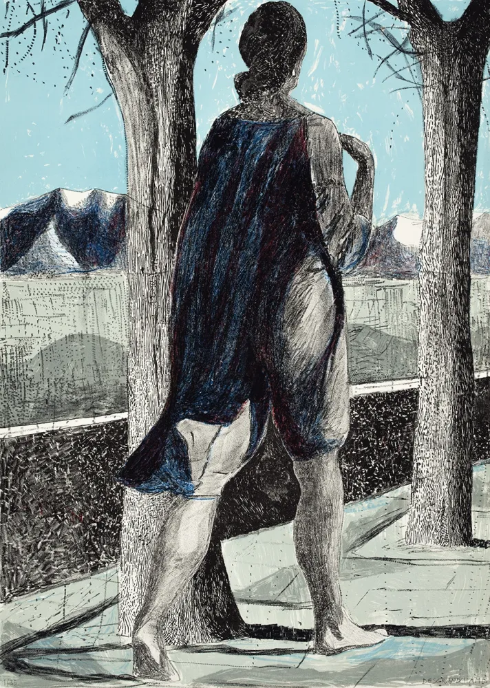 Litografia Desgrandchamps - Latona 1