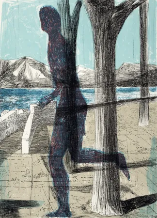 Litografia Desgrandchamps - Latona 3