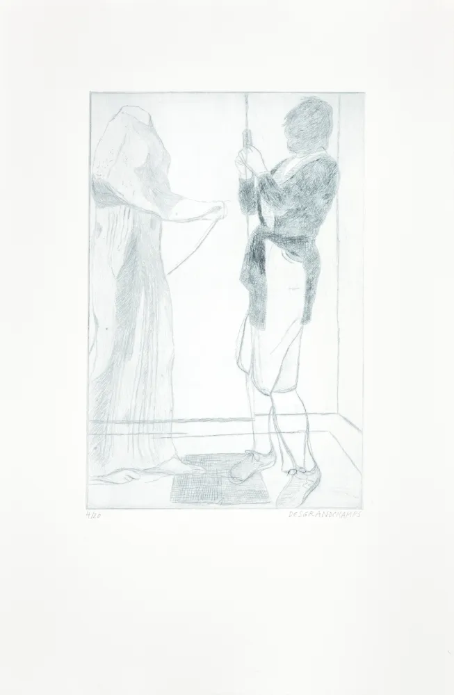 Incisione Desgrandchamps - Photographe argentique 