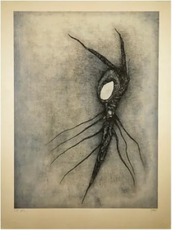 Litografia Deux - La Vingtième racine cosmique