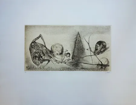 Incisione Deux - Les croyants