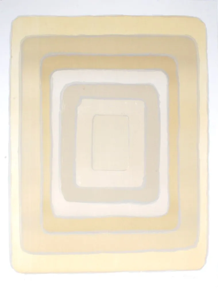 Litografia Dezeuze - Adieu XXème