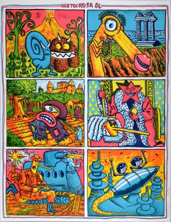 Litografia Di Rosa - Histoirosa