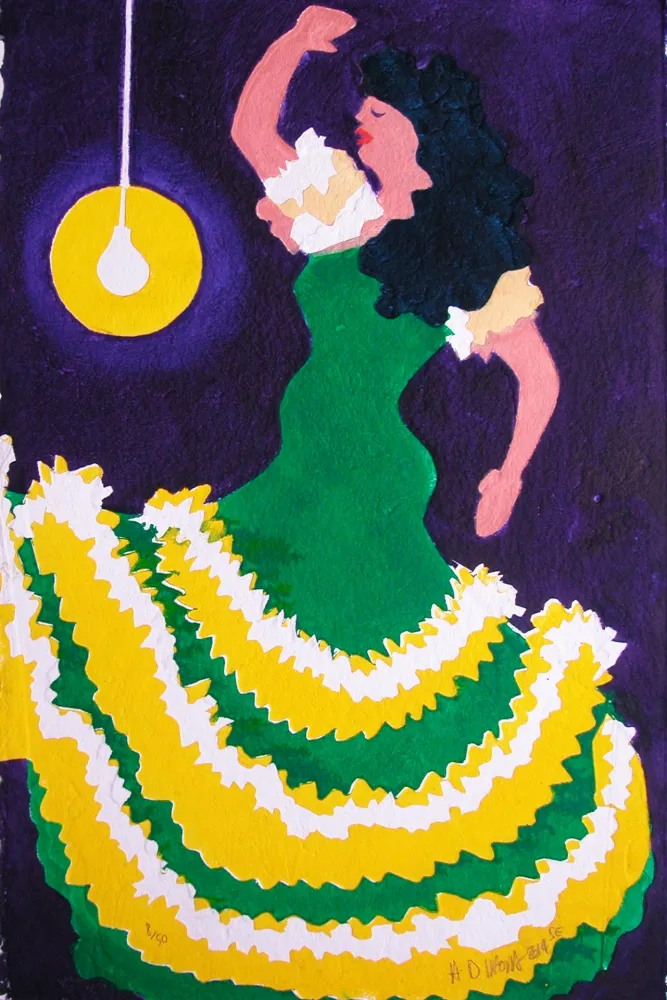 Non Tecnico Di Rosa - LA  DANSEUSE ESPAGNOLE 2