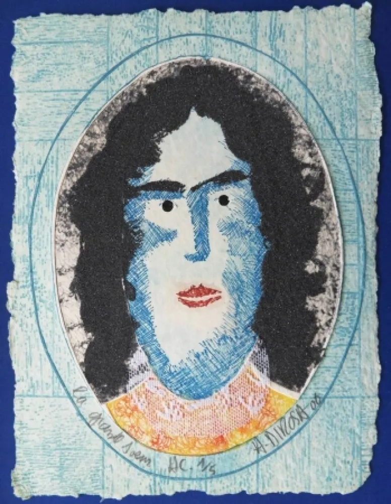 Incisione Di Rosa - La grande soeur