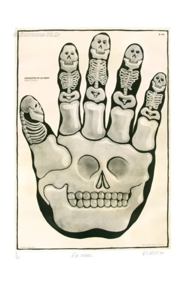 Incisione Di Rosa - La main