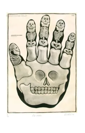 Incisione Di Rosa - La main