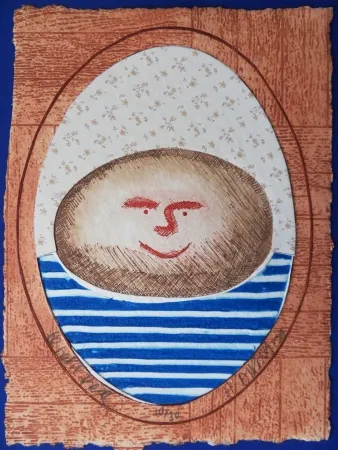 Incisione Di Rosa - Le petit frère