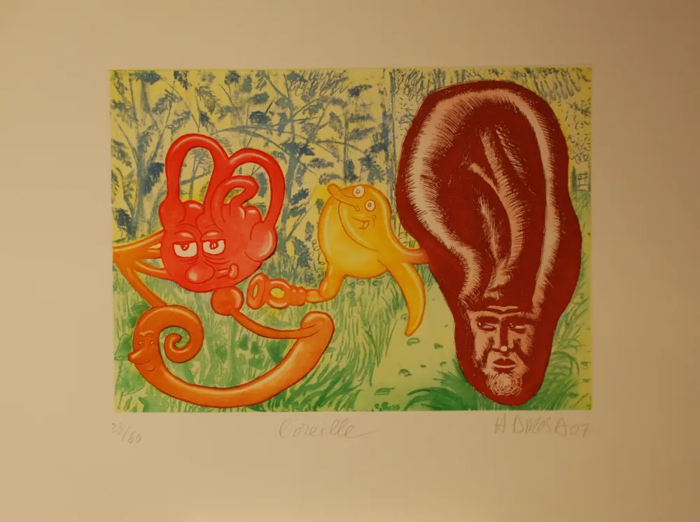 Incisione Di Rosa - L'oreille