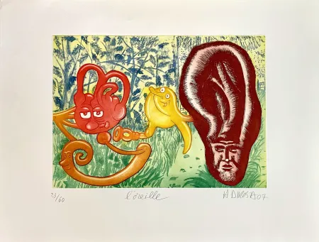 Acquaforte Di Rosa - L'oreille