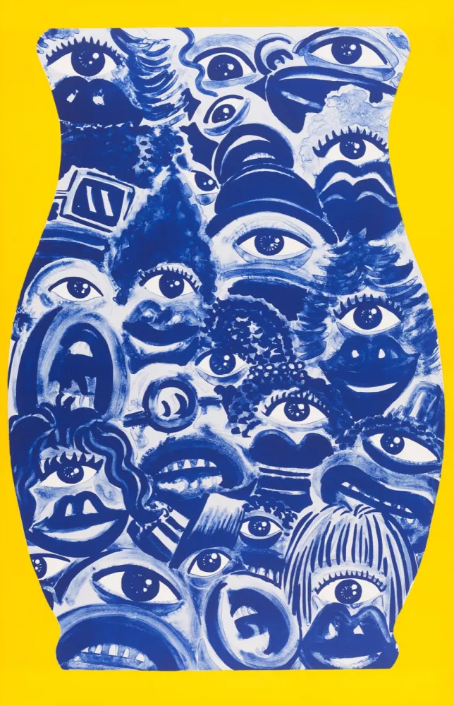 Litografia Di Rosa - René Azulejos