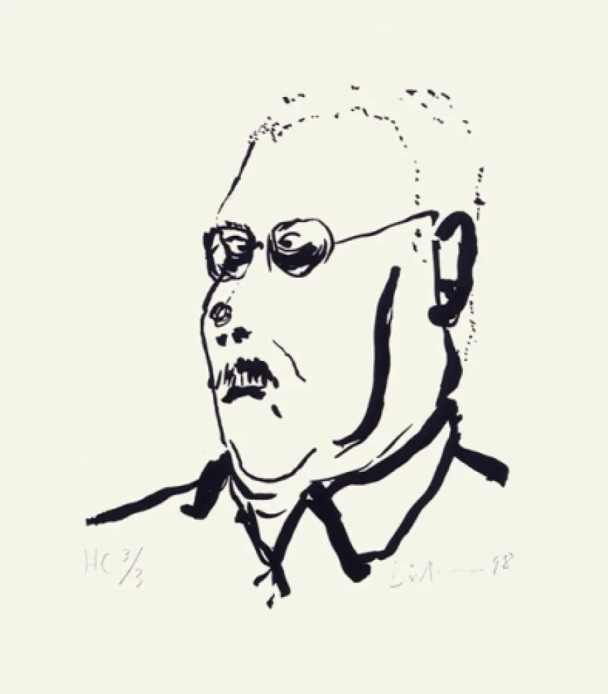 Serigrafia Dietman - Autoportrait No. 1