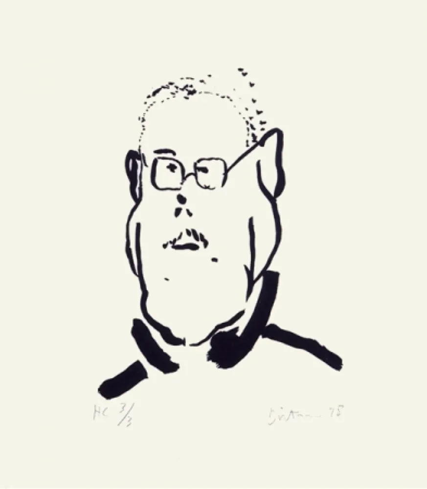 Serigrafia Dietman - Autoportrait No. 2