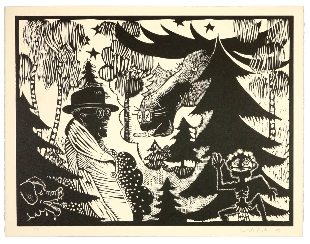 Linoincisione Dietman - GutaV 