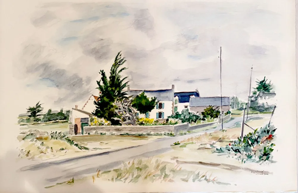 Litografia Dignimont - La Trinité-sur-Mer