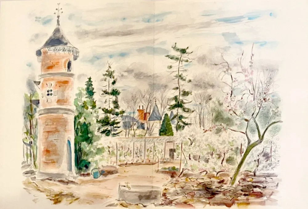 Litografia Dignimont - Verger de l'Île-de-France