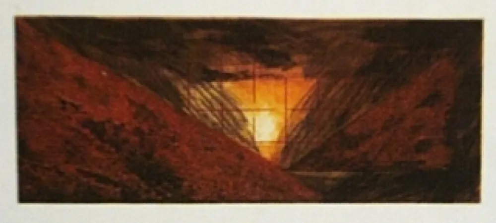 Acquaforte E Acquatinta Dill - Aerial Landscape 1