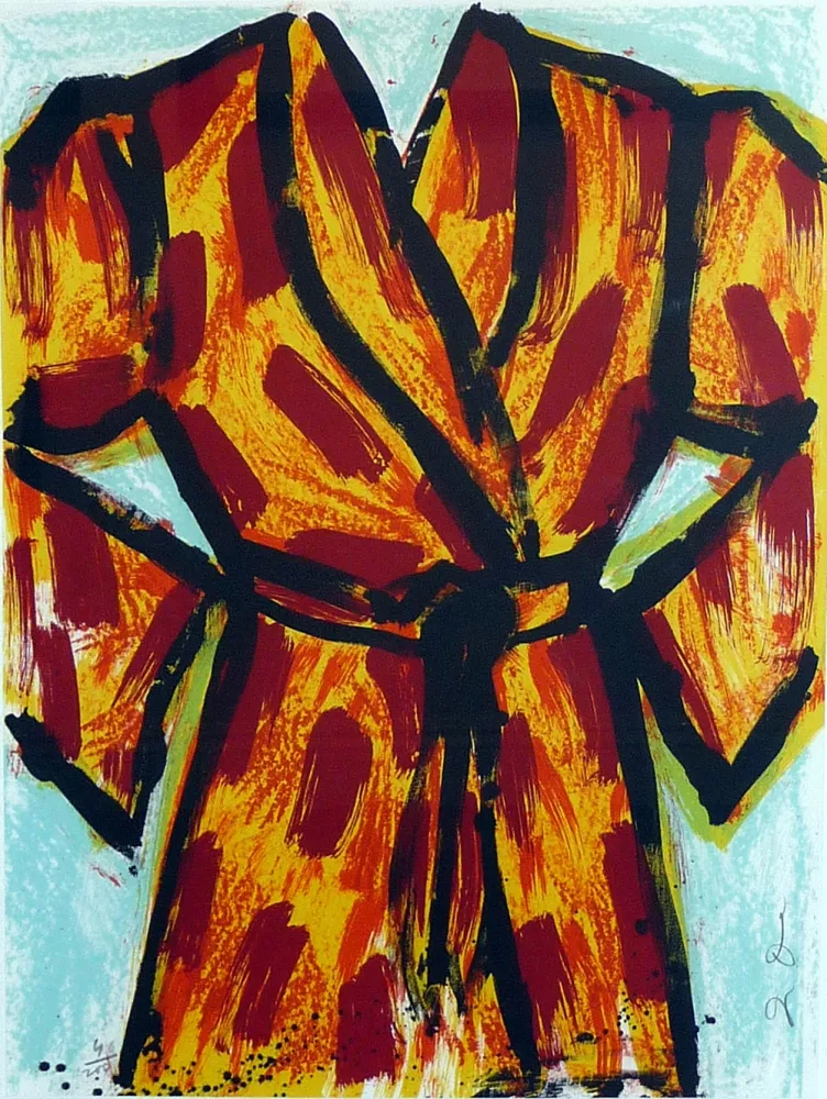 Litografia Dine - Black Ink Robe