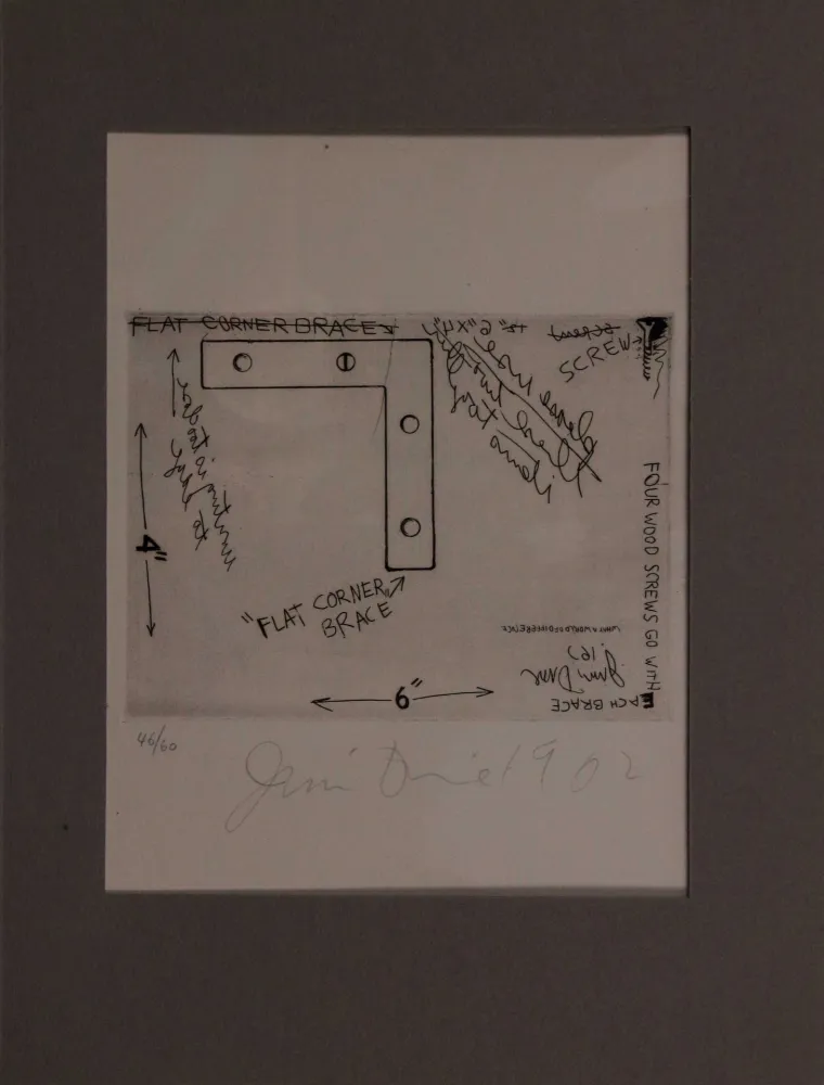 Acquaforte Dine - Flat corner brace