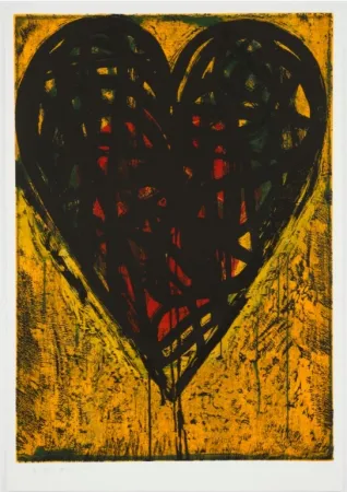 Incisione Su Legno Dine - It is Summer, 12 A.M.