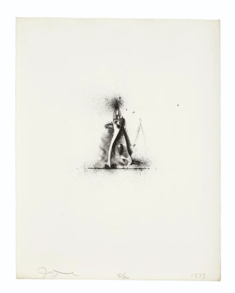 Litografia Dine - Pliers and Adjustable Wrench