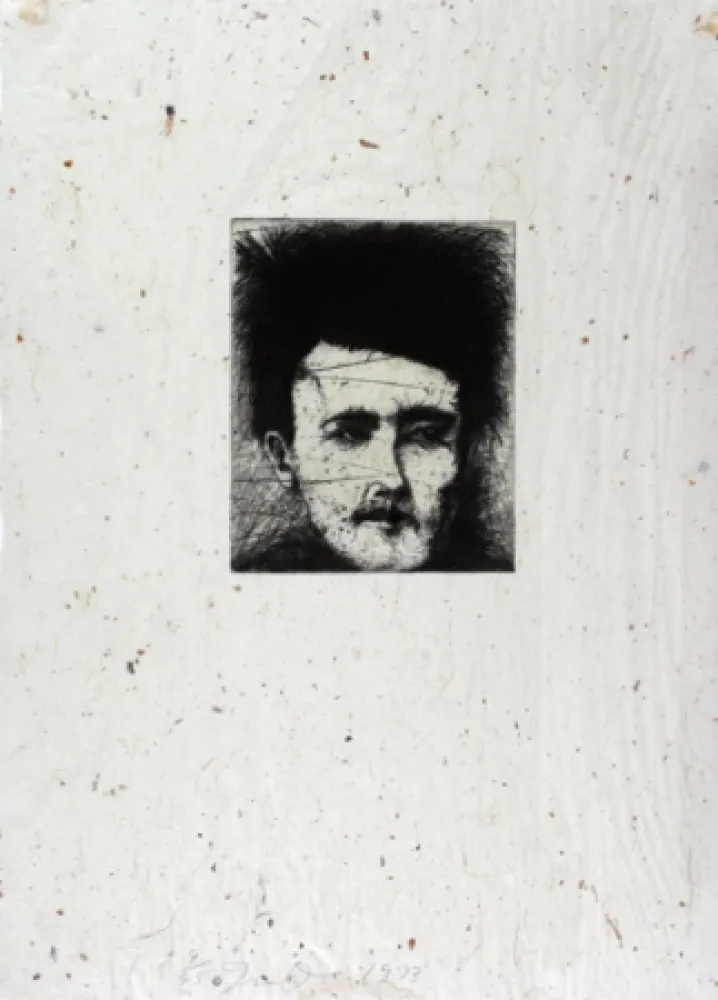 Incisione Dine - Rimbaud - Alchemy on Japanese Paper