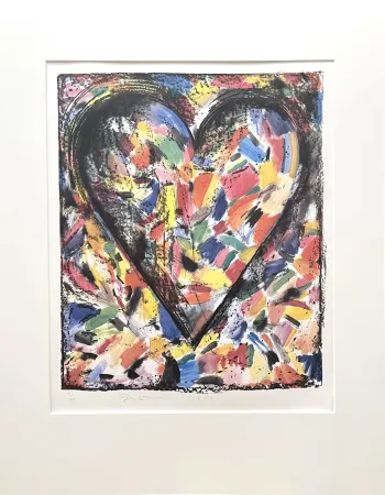 Litografia Dine - The Confetti Heart