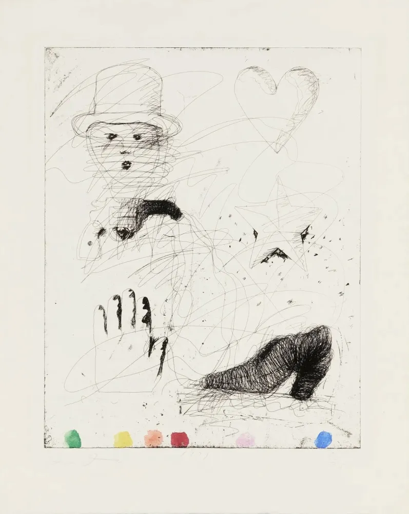 Incisione Dine - The Realistic Poet Assassinated