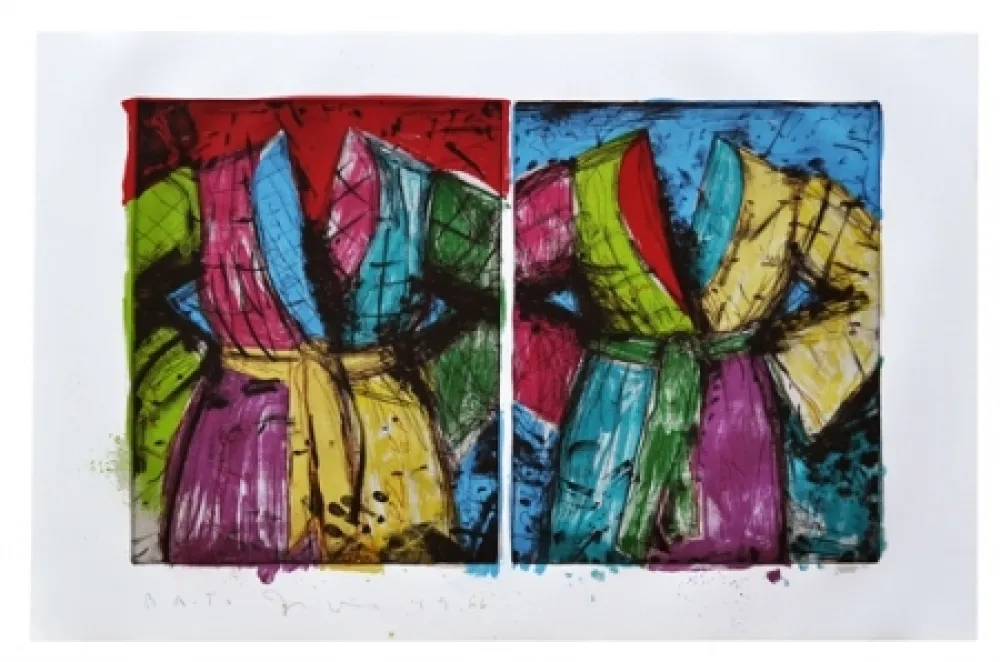 Non Tecnico Dine - Two Florida Bathrobes