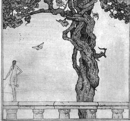 Acquaforte Disertori - La ninfetta