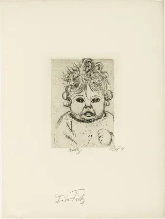 Incisione Dix - Nelly II.