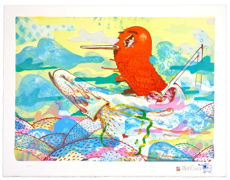 Litografia Dizac - Sans Titre