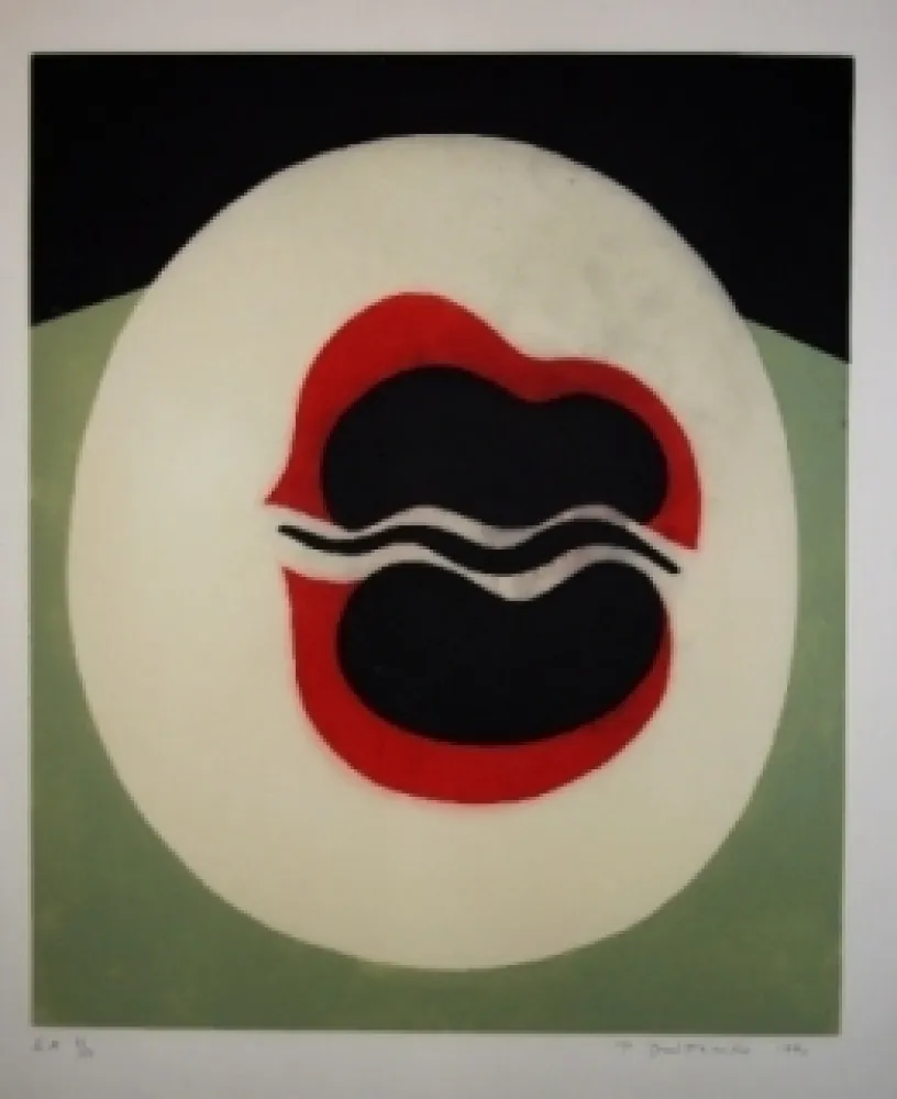 Acquaforte E Acquatinta Dmitrienko - La belle japonaise