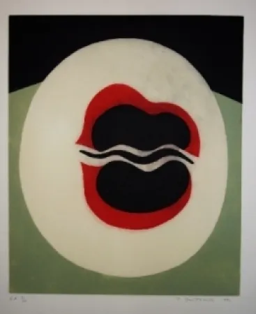 Acquaforte E Acquatinta Dmitrienko - La belle japonaise