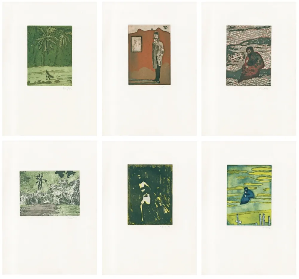 Acquaforte Doig - Black Palms