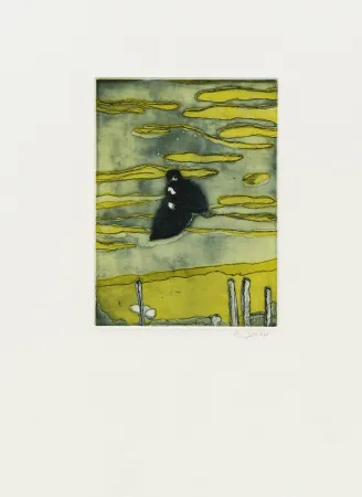 Acquaforte E Acquatinta Doig - Boathouse