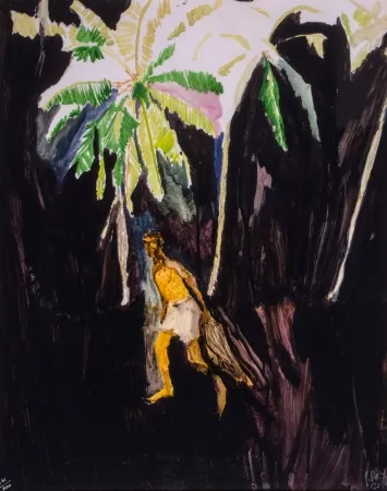 Incisione Doig - Fisherman